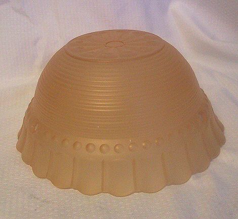 Salmon Frosted Glass Ceiling Lamp Shade